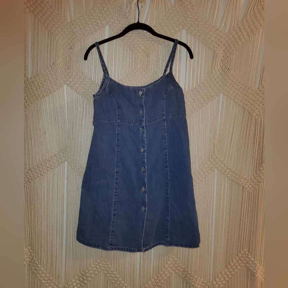 GAP denim mini dress